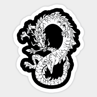 Dragon 05 Great for Masks Sticker